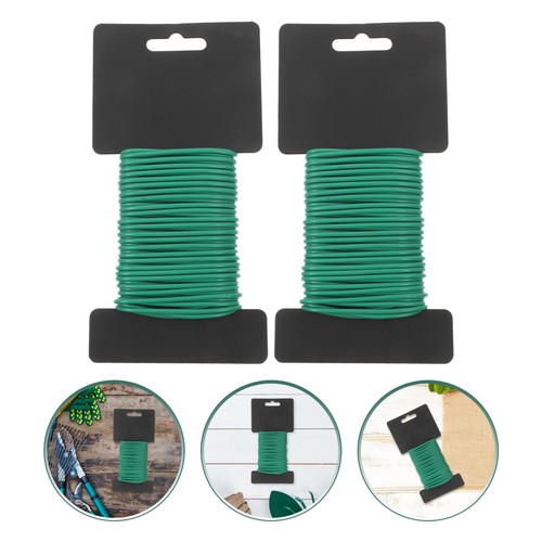 Reusable green garden wire - reusable,