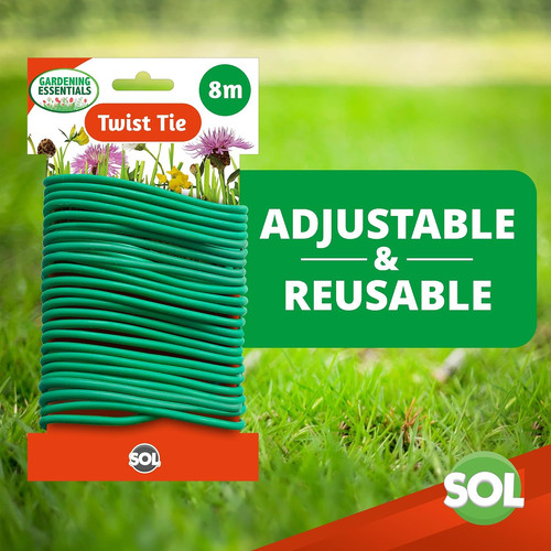 Garden plant ties - 8m,