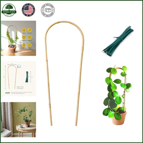 16in bamboo plant trellis for - bamboo,